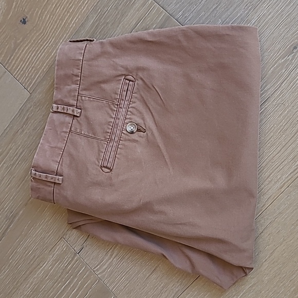 Peter Millar Other - Peter Millar Pants Men's 38 Tan/Brown Flat Front Chino Golf Pants